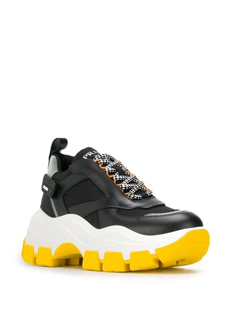 prada pegasus sneakers mens|Prada downtown sneakers.